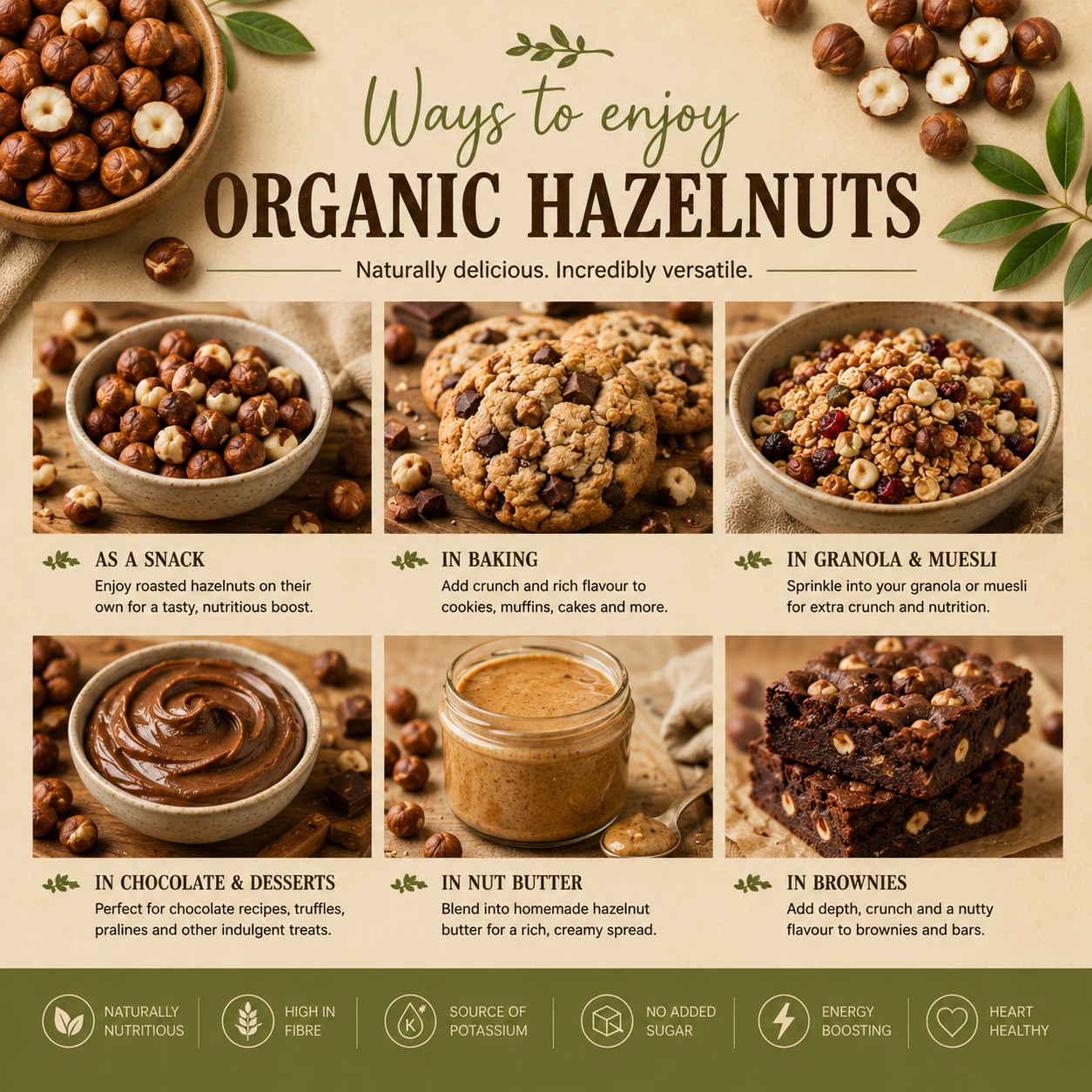 Organic Hazelnuts