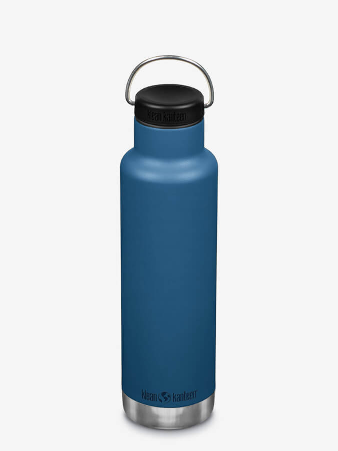 Klean Kanteen Vacuum Insulated 592ml Classic Bottle With Loop Cap