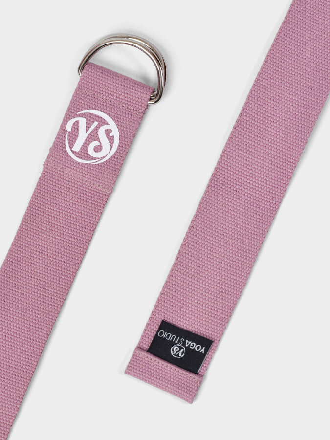 Yoga Studio GOTS Organic Cotton D-Ring 2.5m Yoga Belt Strap