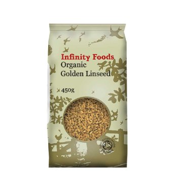 Infinity Foods  Bulk Organic Golden Linseed (Flaxseed)