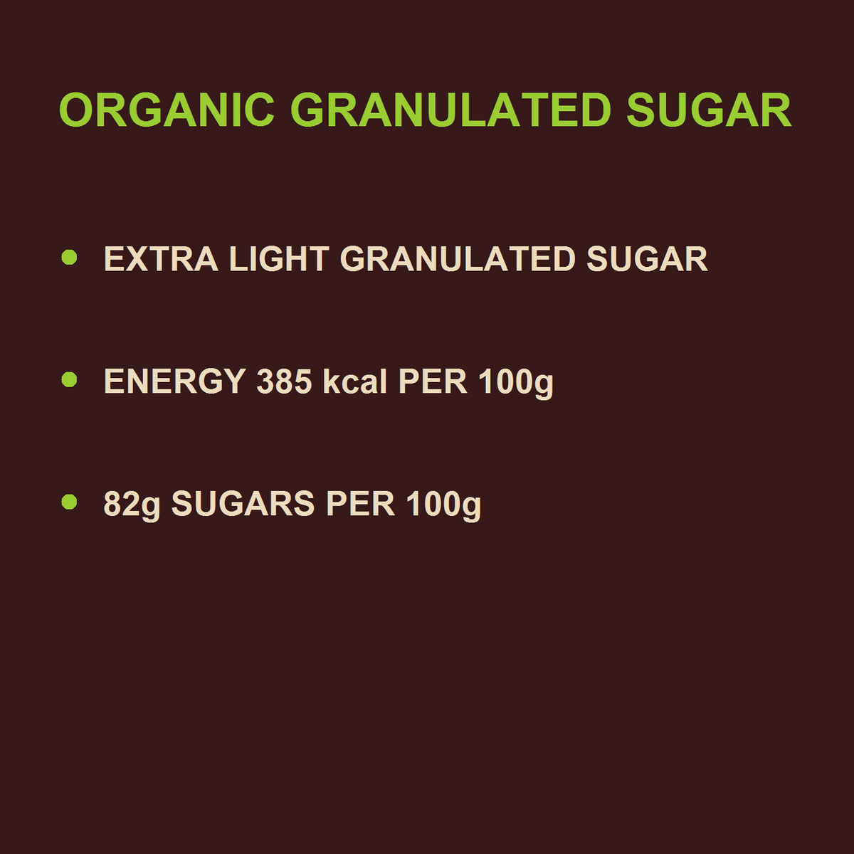 Infinity Foods Bulk Organic Granulated Sugar
