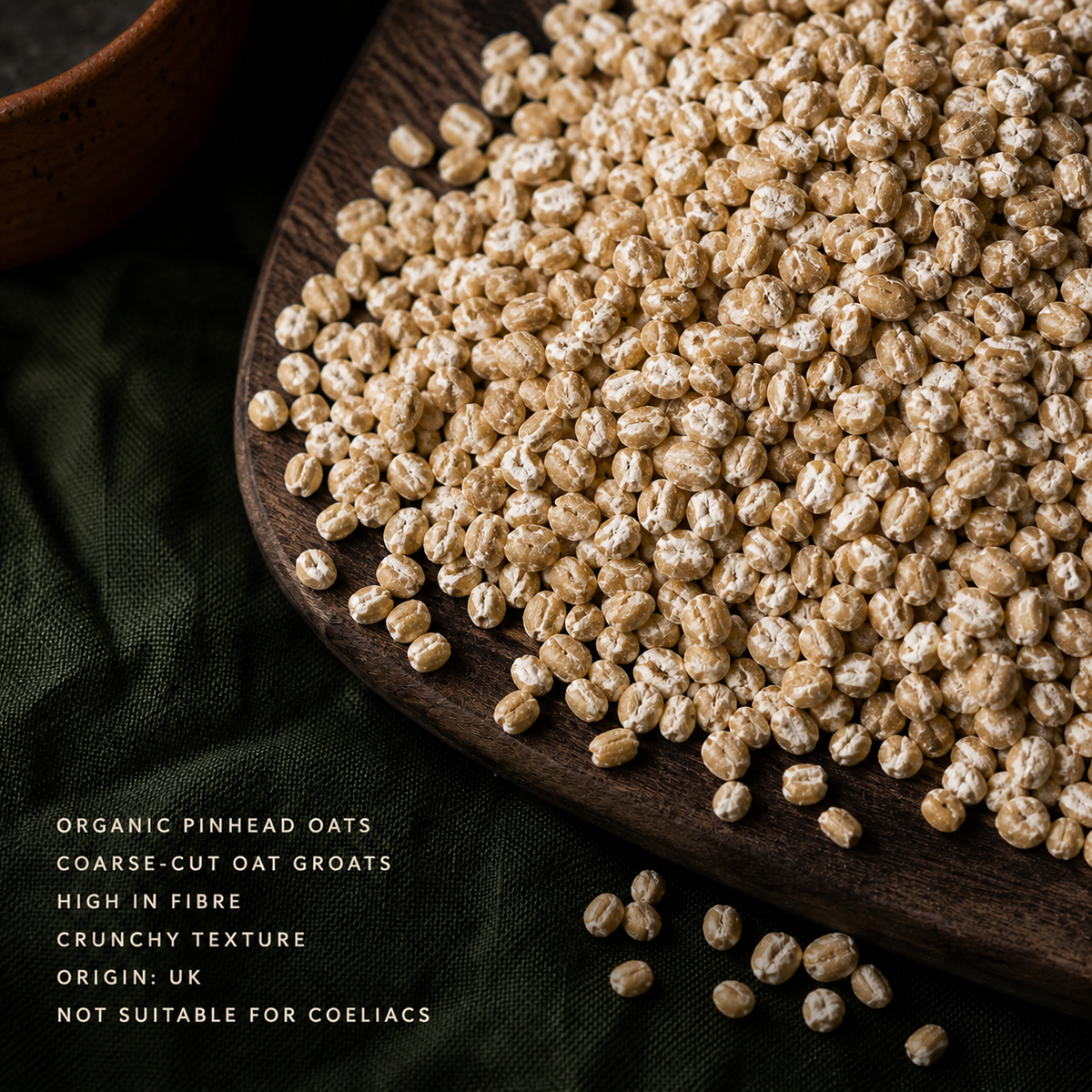 Infinity Foods Bulk Organic Pinhead Oats