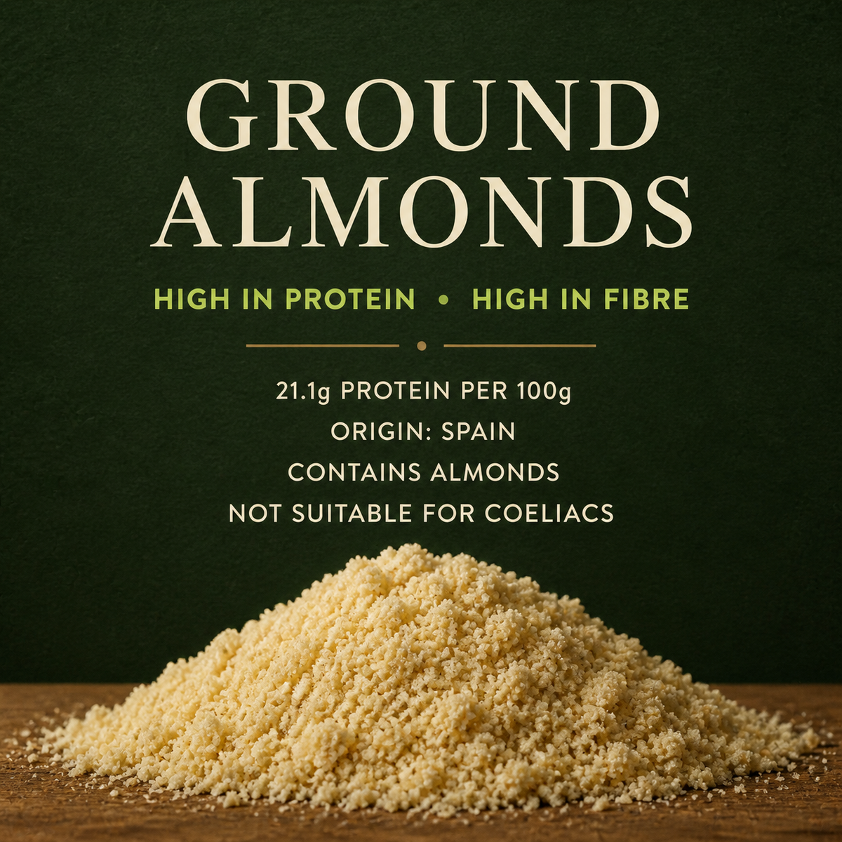 Infinity Foods Bulk Ground Almonds