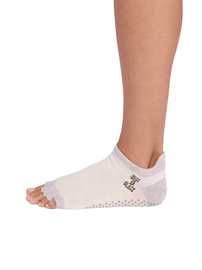 ToeSox Low Rise Half Toe Women's Yoga Grip Socks
