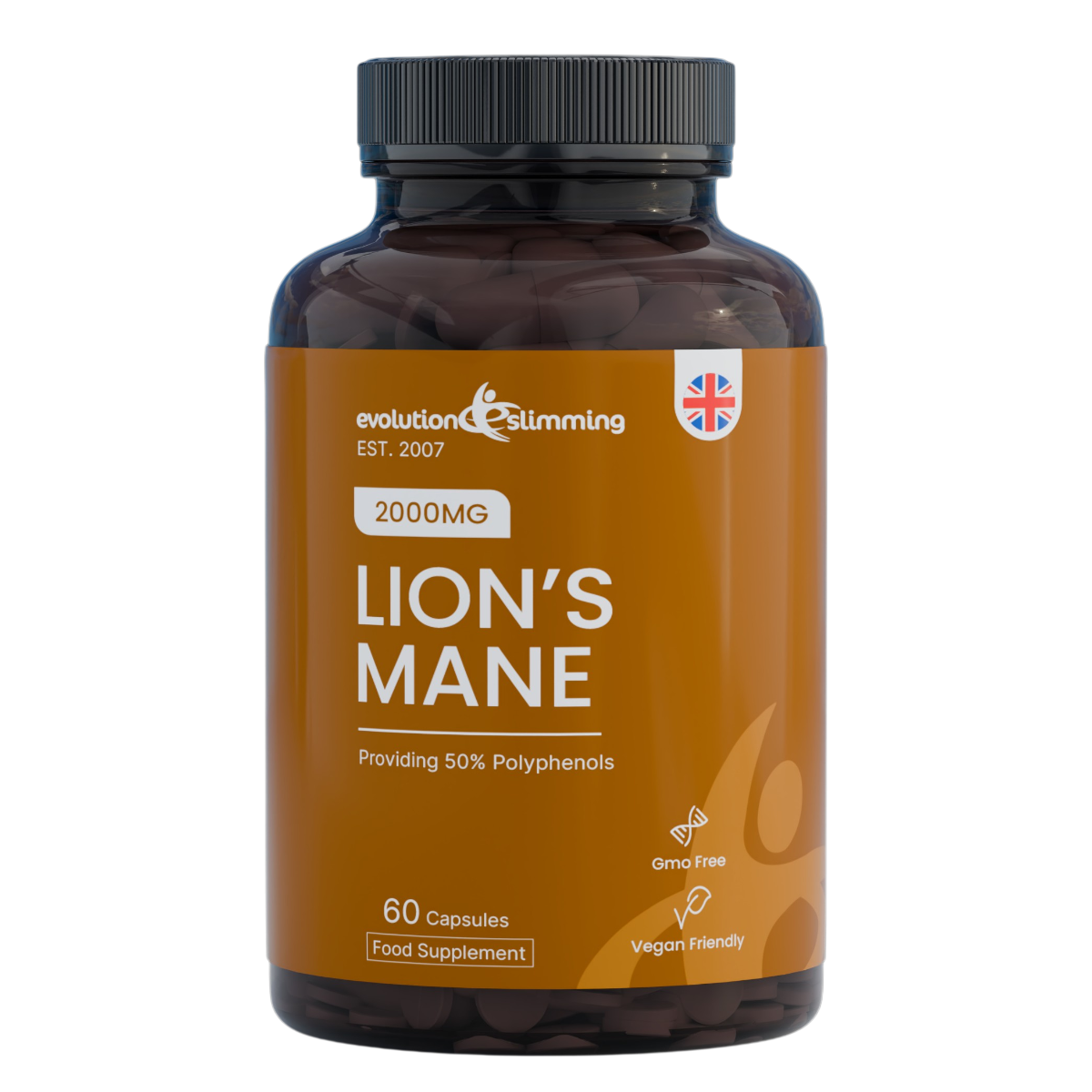Lion's Mane 2000mg Tablets | Cognitive Focus & Wellness Support