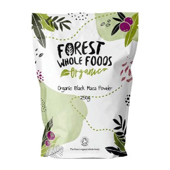 Forest Whole Foods Organic Black Maca Powder