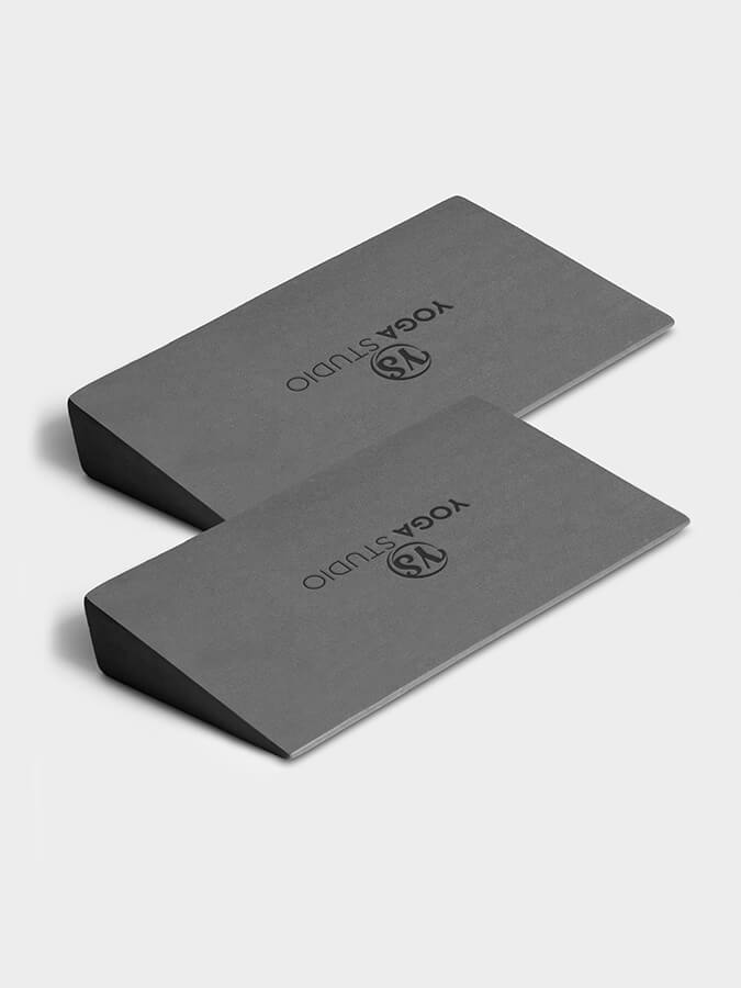 Yoga Studio EVA Foam Half Wedges Twin Pack Pair