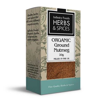 Infinity Foods Organic Whole  Nutmeg