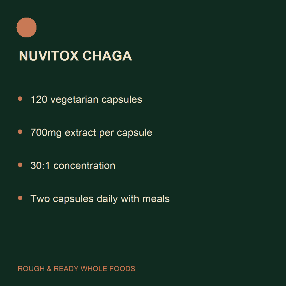 NUVITOX CHAGA