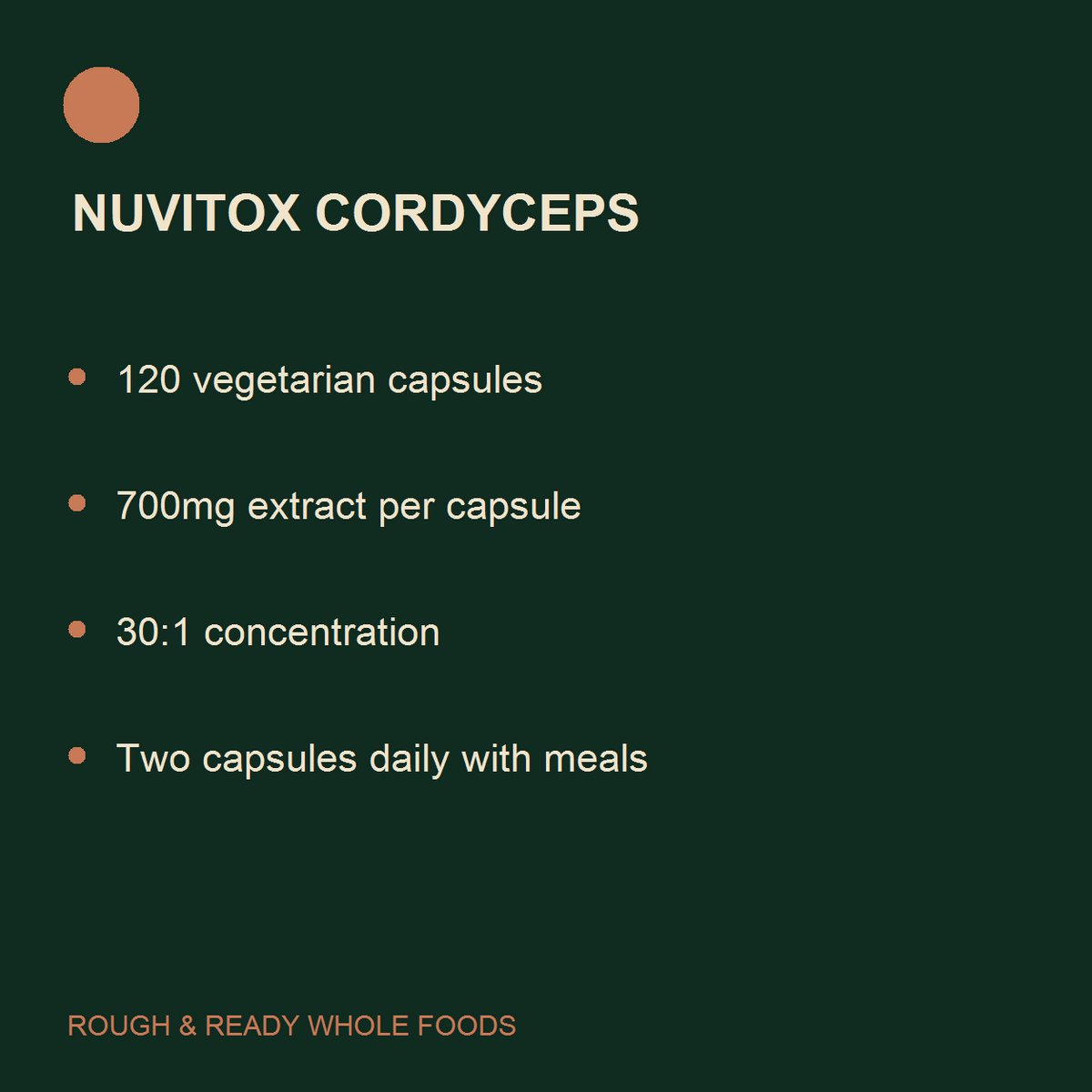 NUVITOX CORDYCEPS