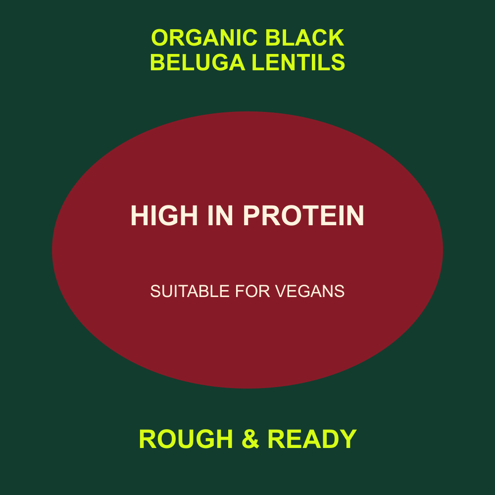 Biona Organic Black Beluga Lentils