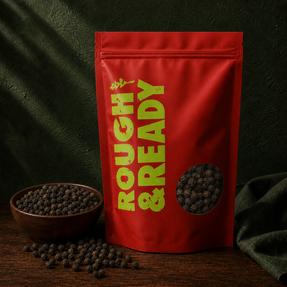 Organic Black Peppercorns