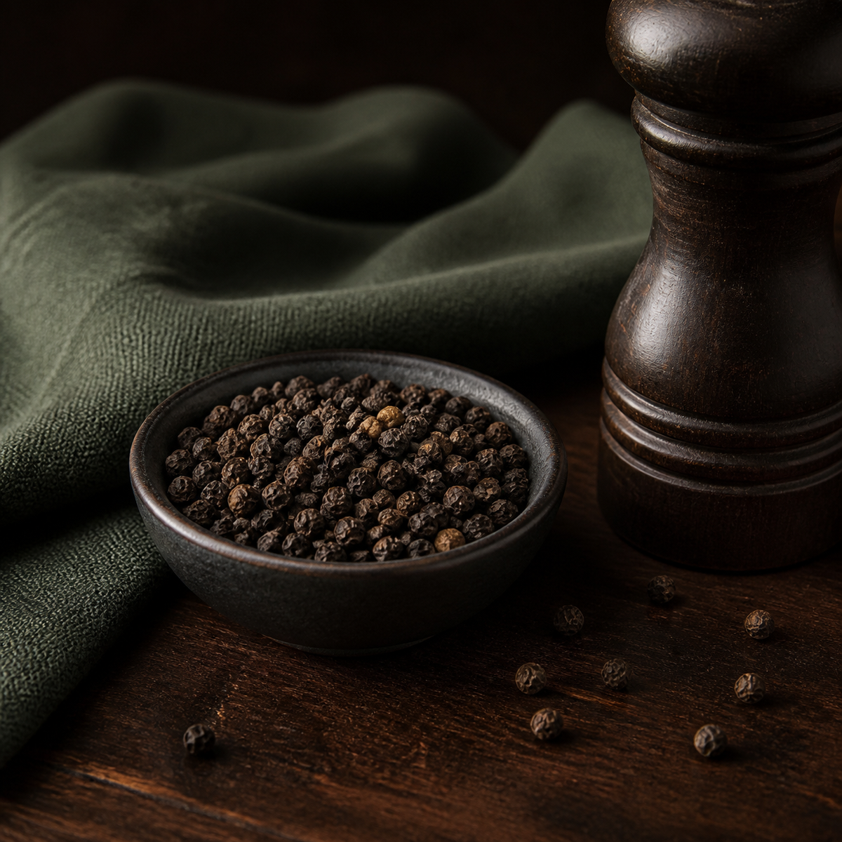 Organic Black Peppercorns