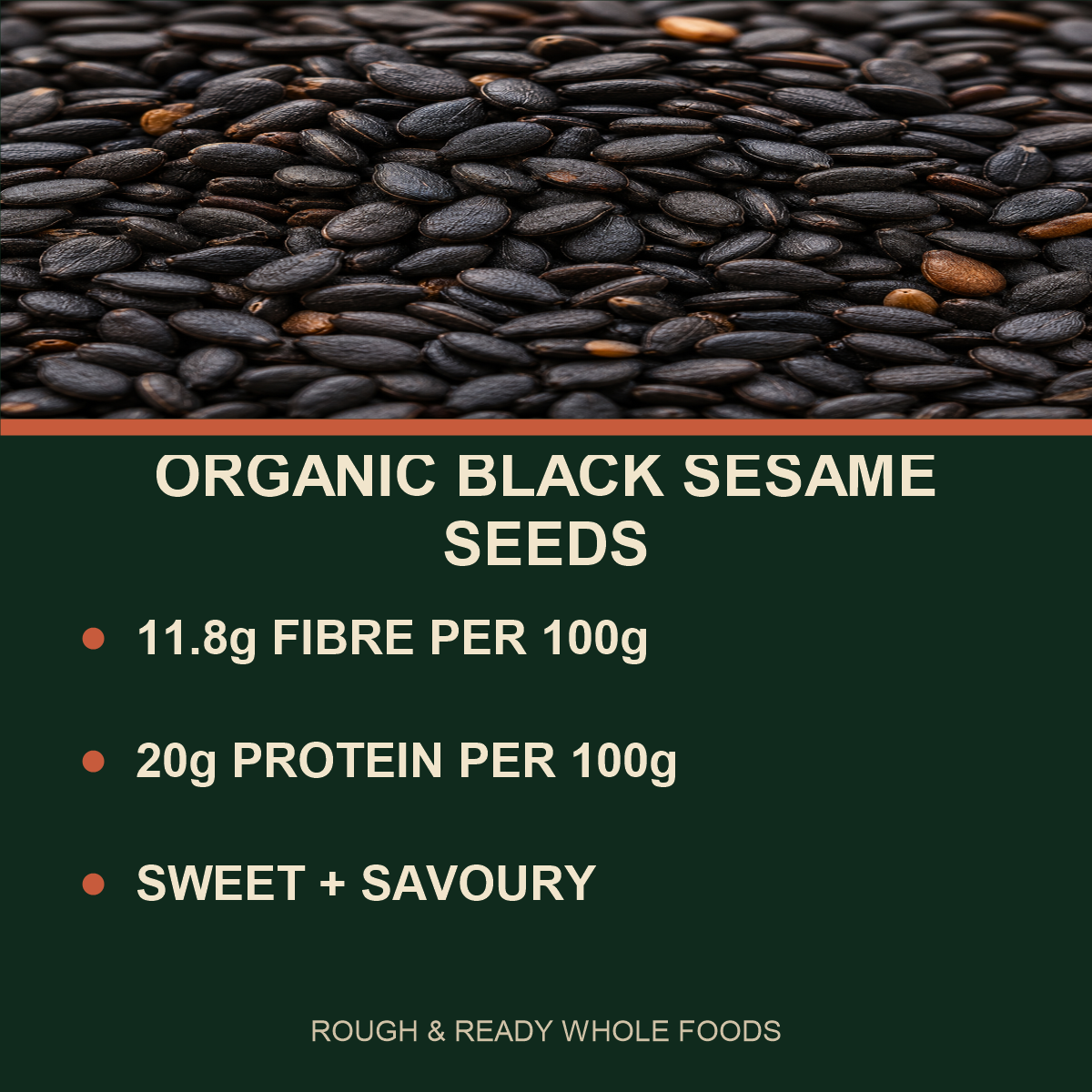 Organic Black Sesame Seeds
