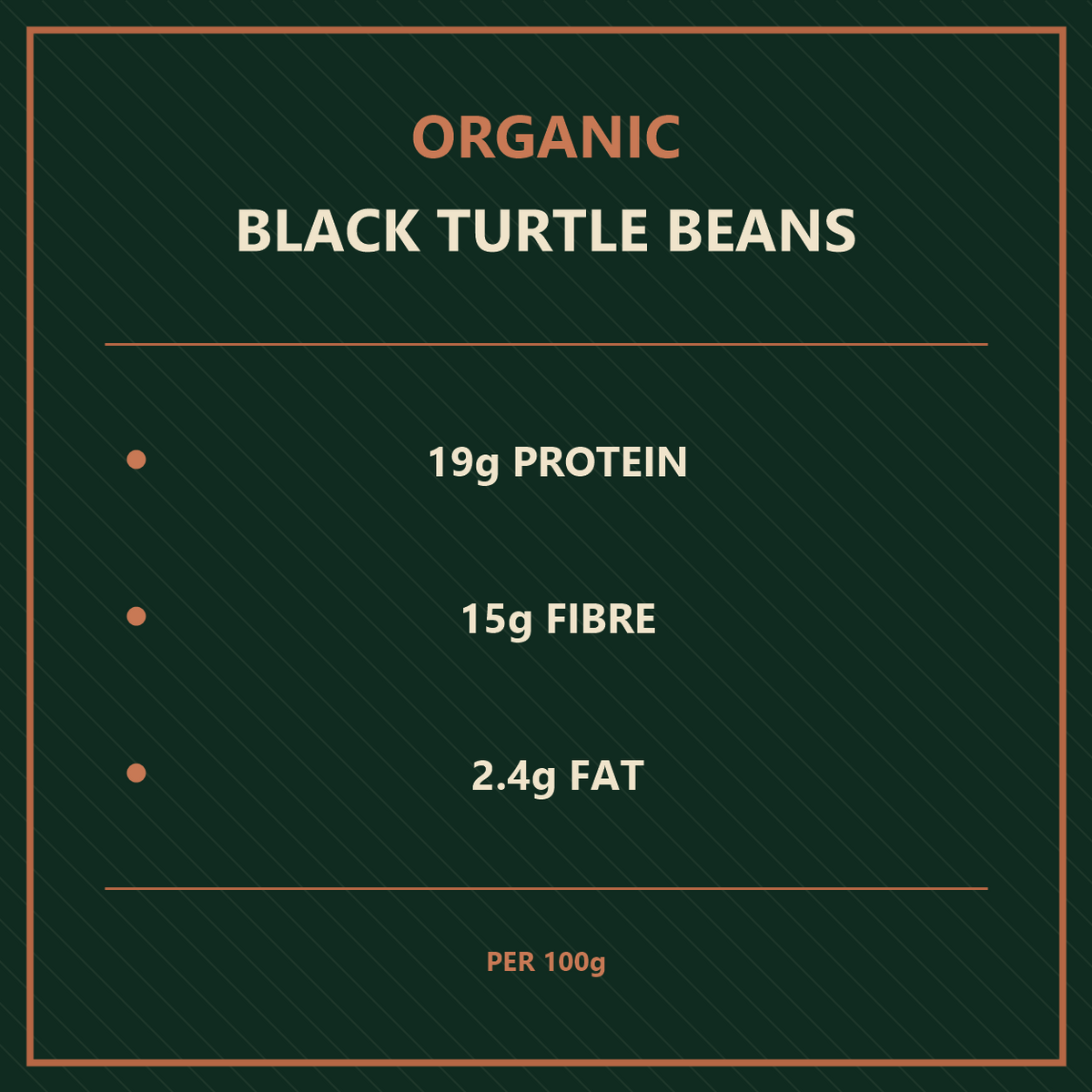 Organic Black Turtle Beans
