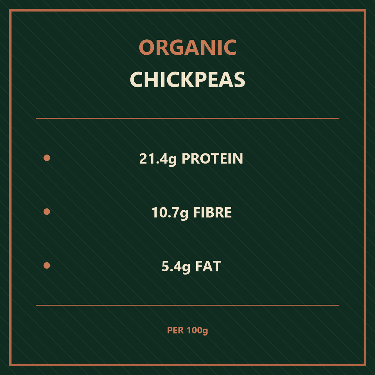 Organic Chickpeas