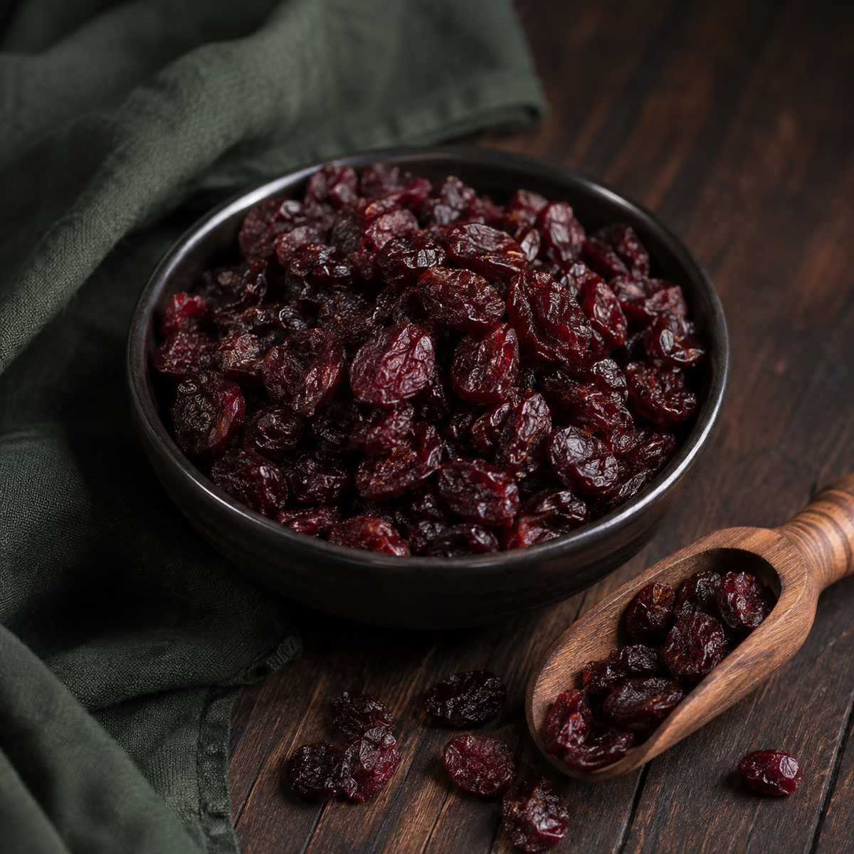 Organic Cranberries with Apple Juice