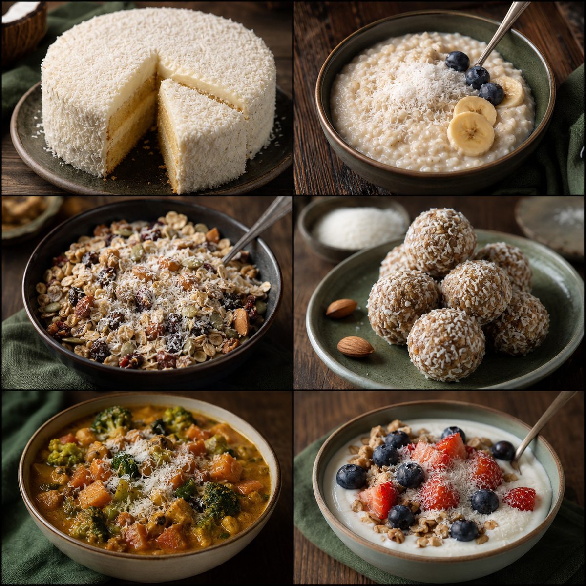 Organic Desiccated Coconut