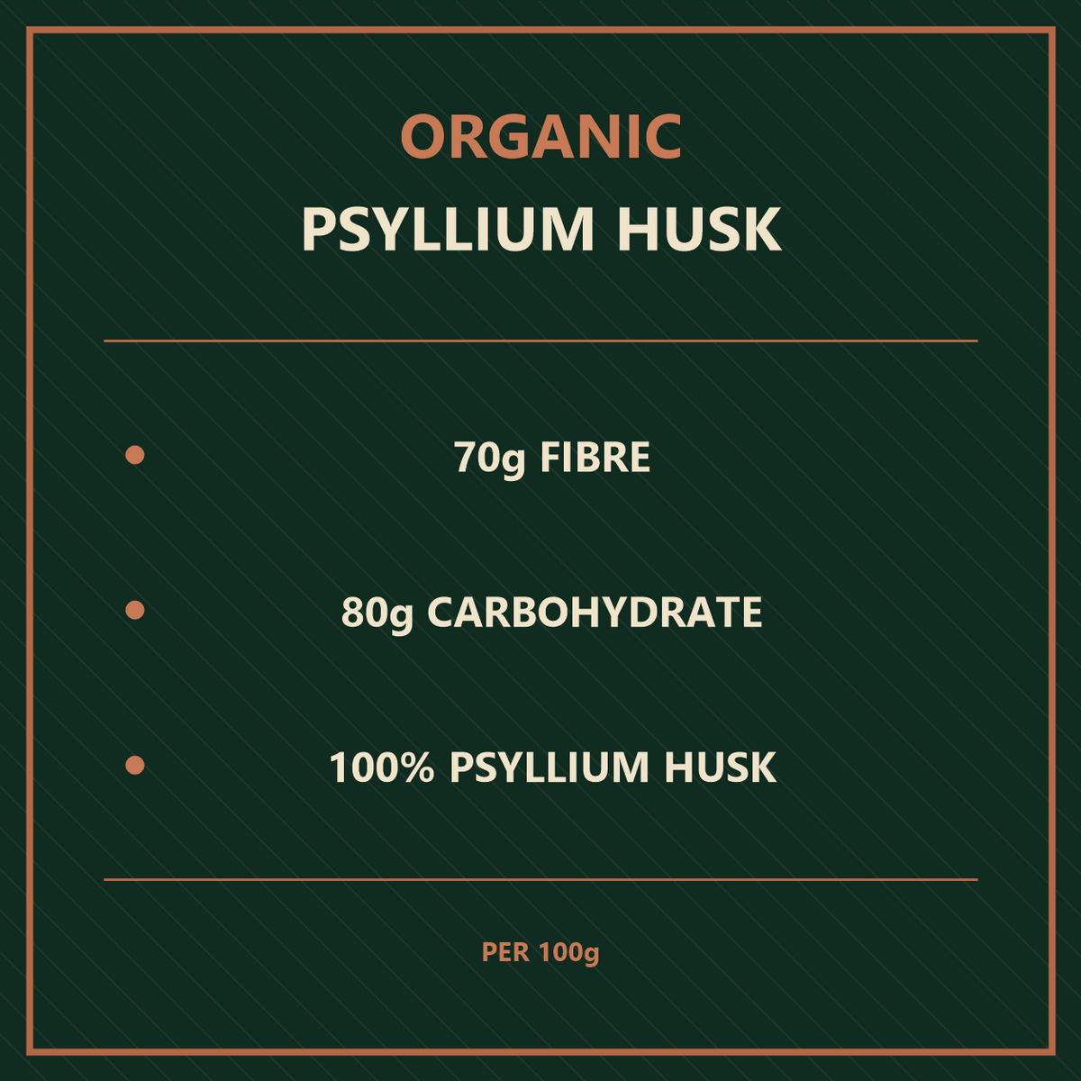 Organic Psyllium Husk