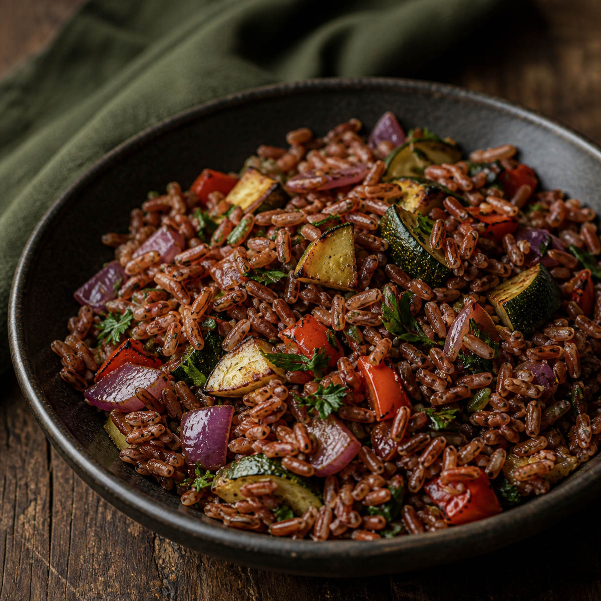 Organic Red Rice