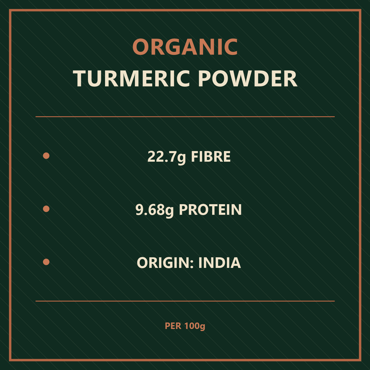 Organic Turmeric Powder