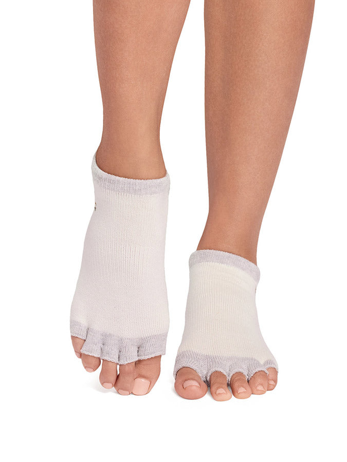 ToeSox Low Rise Half Toe Women's Yoga Grip Socks
