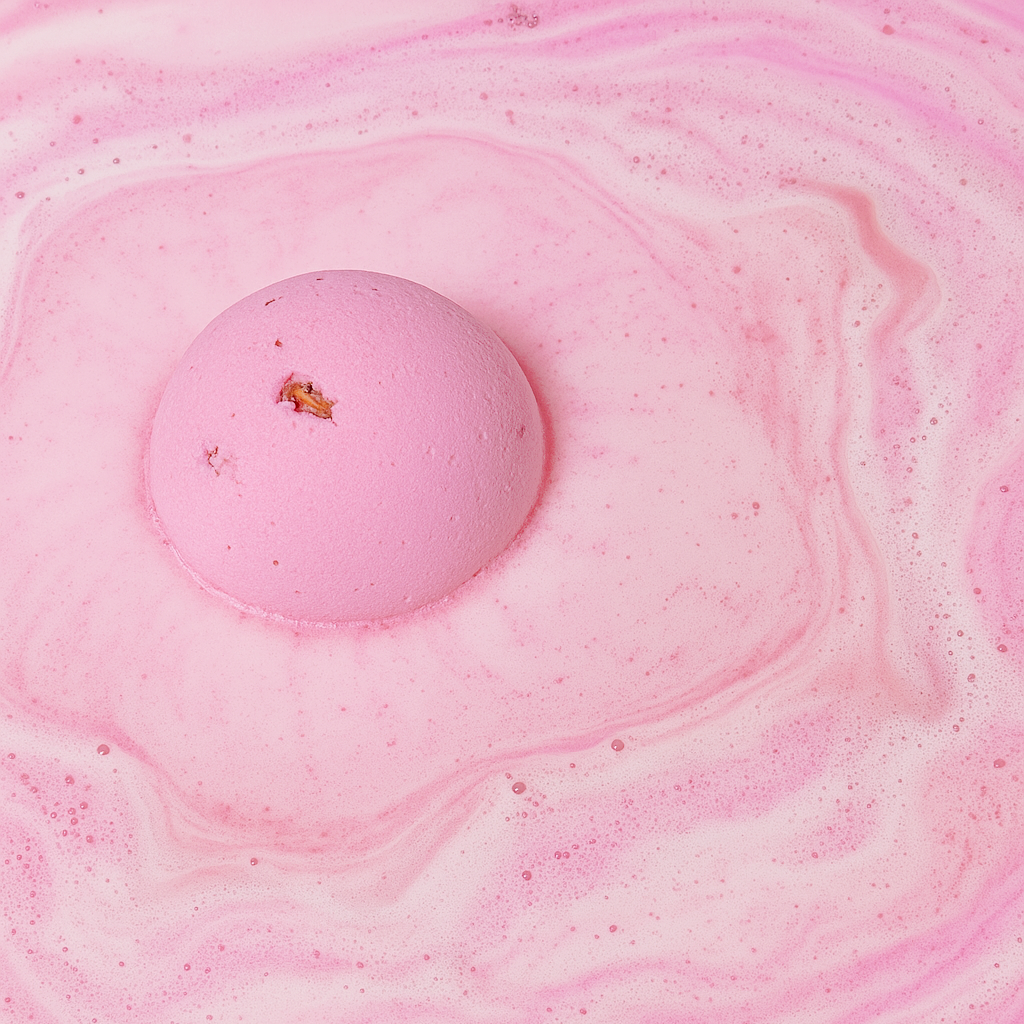 You Are Loved - Rose Bath Bomb Self-Love Soak