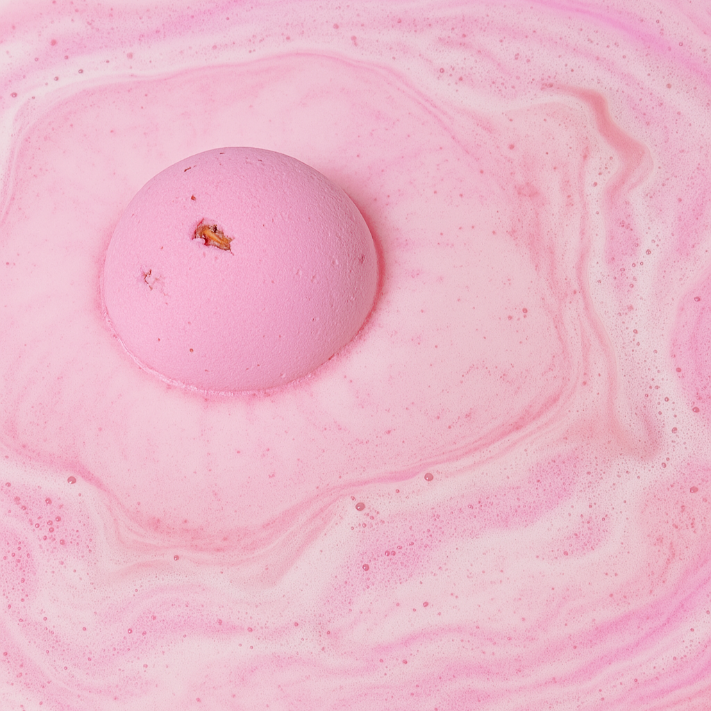 You Are Loved - Vintage Floral Rose Bath Bomb