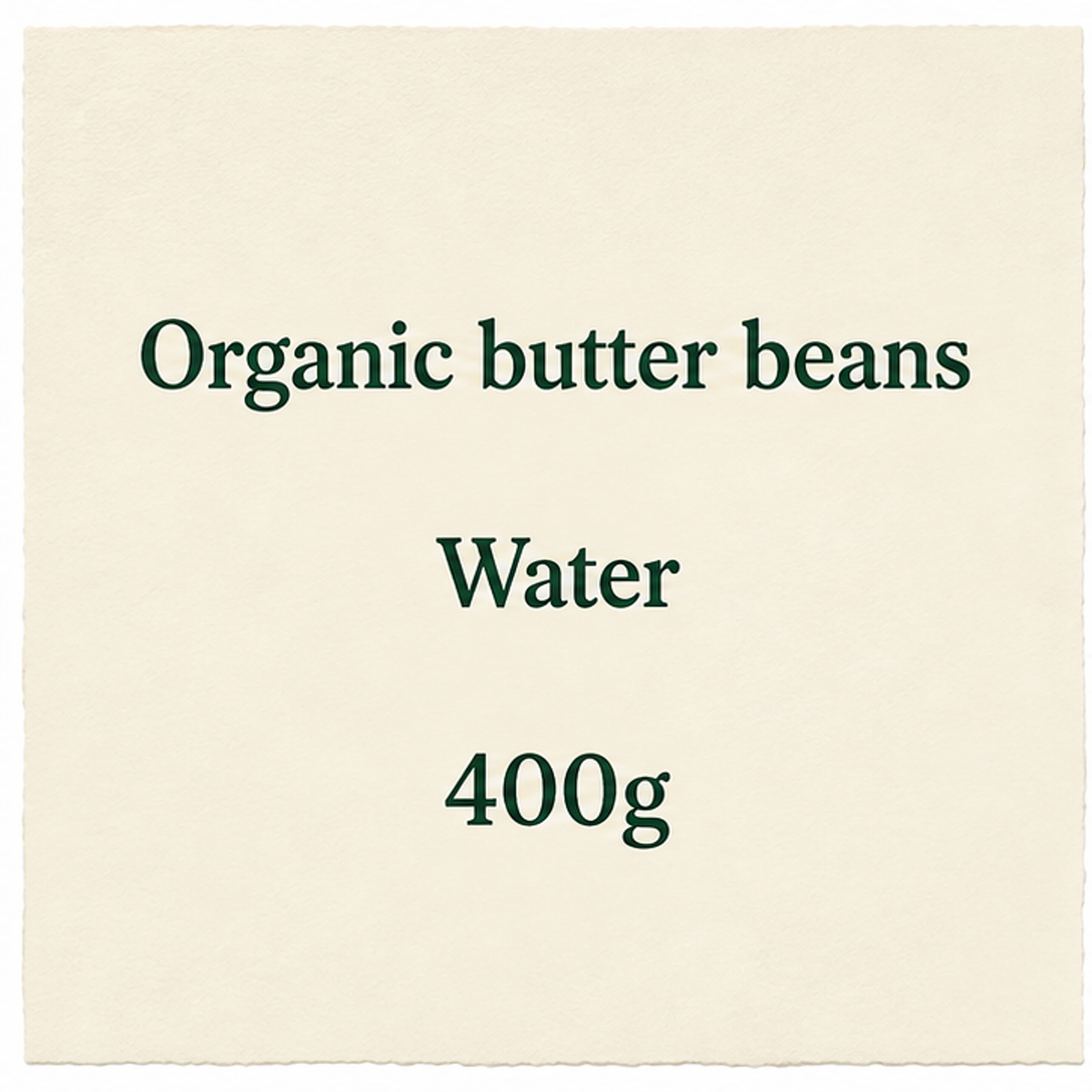 Biona Organic Butter Beans