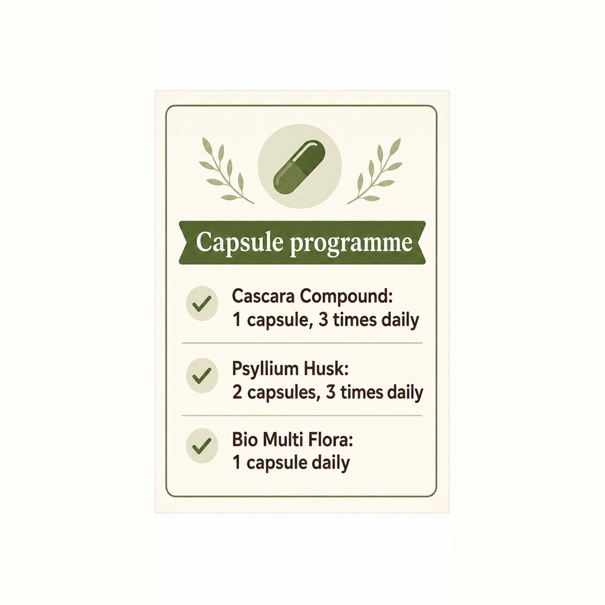 SHS Colon Cleansing Programme