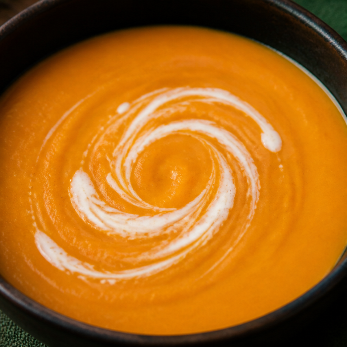 Free and Easy Carrot and Coconut Soup