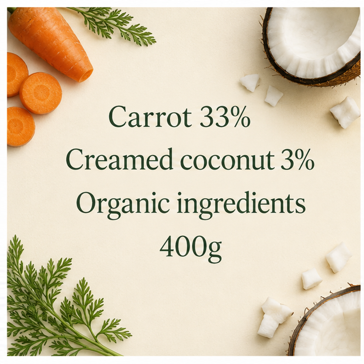 Free and Easy Carrot and Coconut Soup