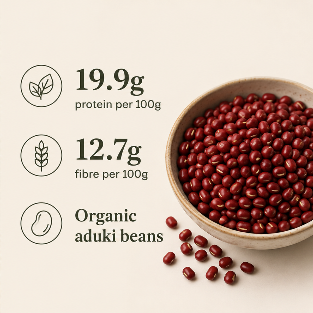 Infinity Foods Bulk Organic Aduki Beans