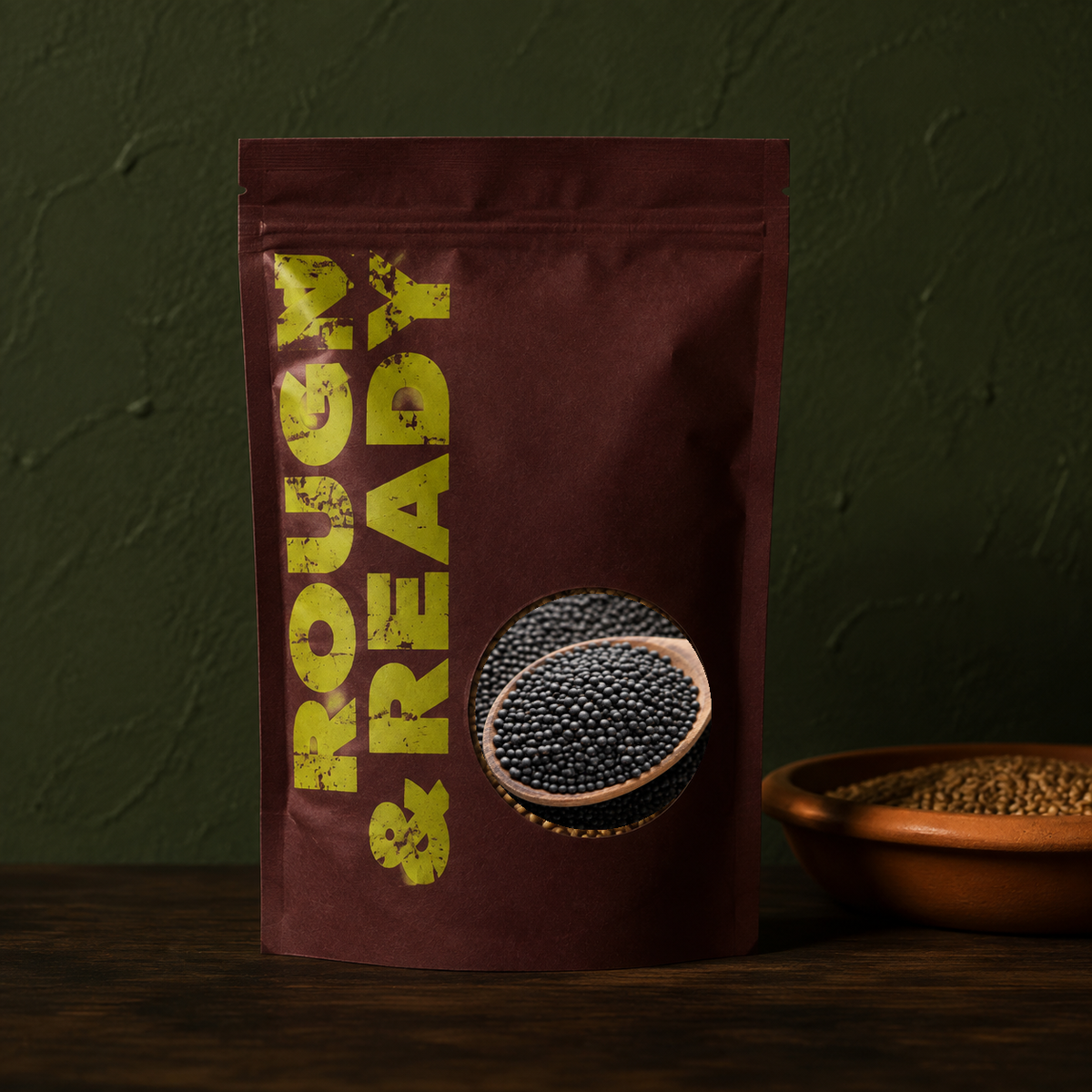 Infinity Foods Bulk Organic Whole Beluga Lentils