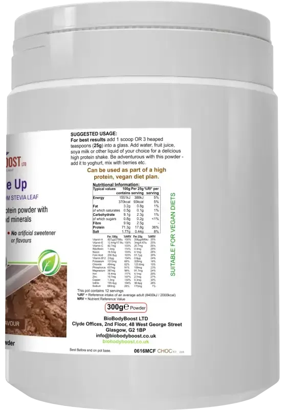 Shake Me Up Chocolate Vegan Protein Shake for Women | Meal Shake
