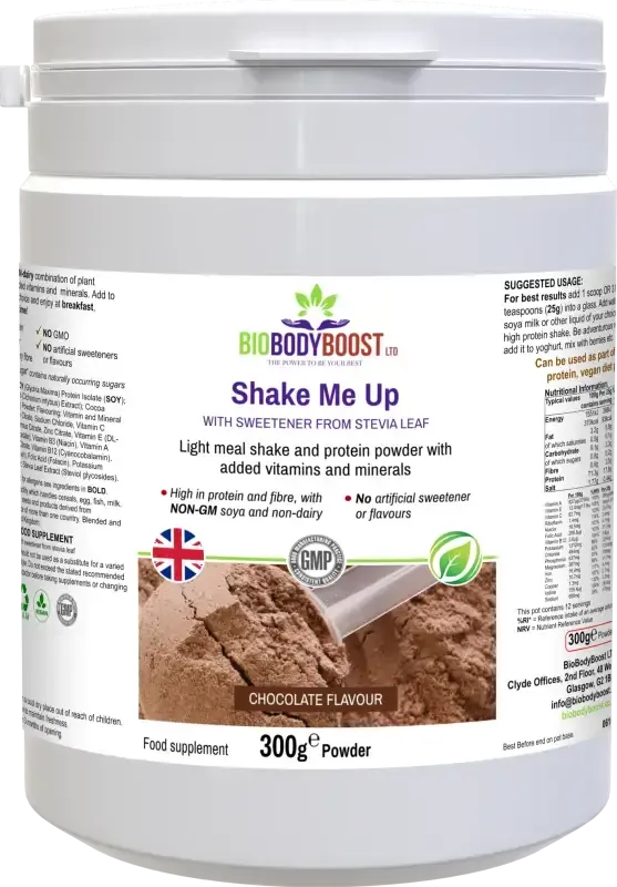 Shake Me Up Chocolate Vegan Protein Shake for Women | Meal Shake