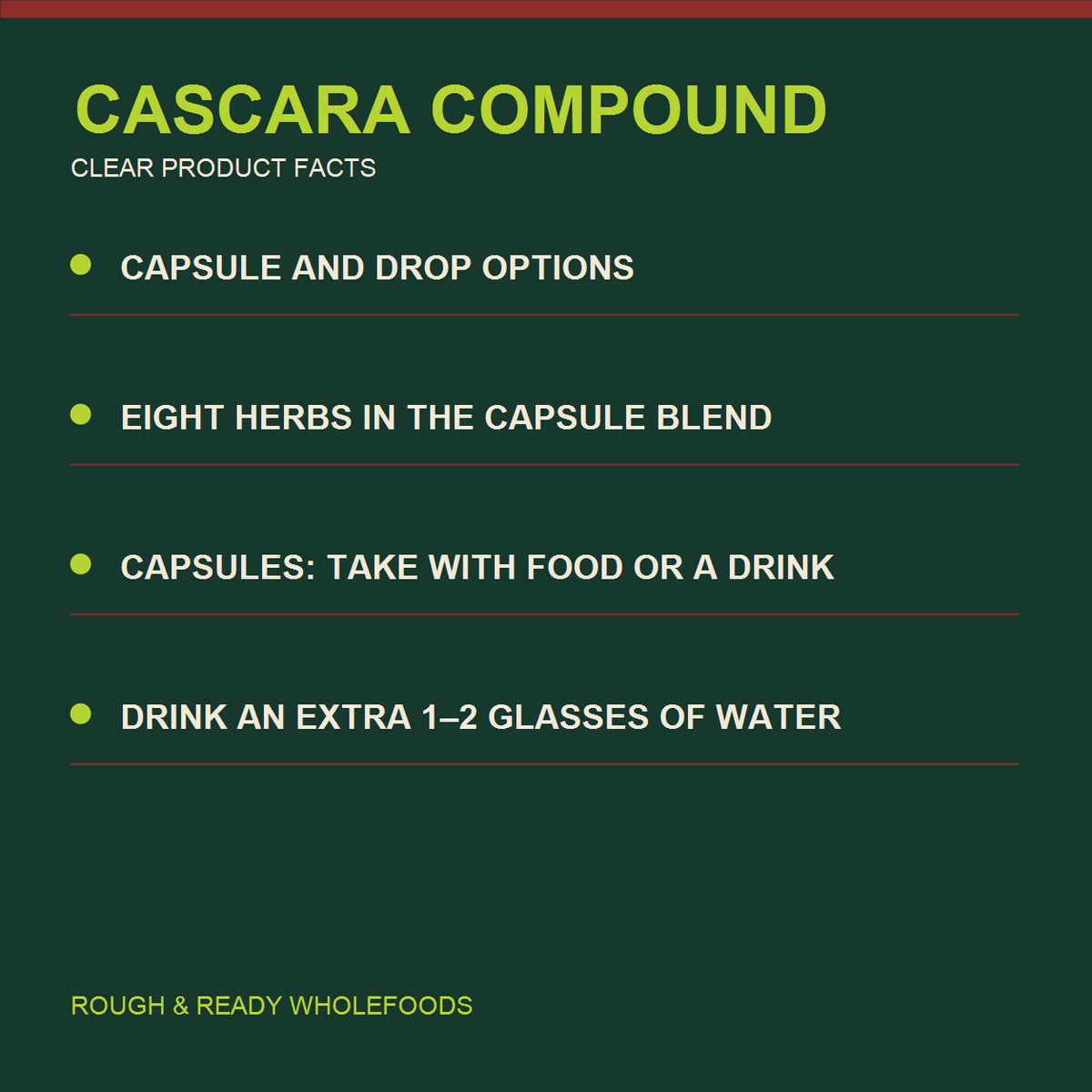 SHS Cascara Compound Range