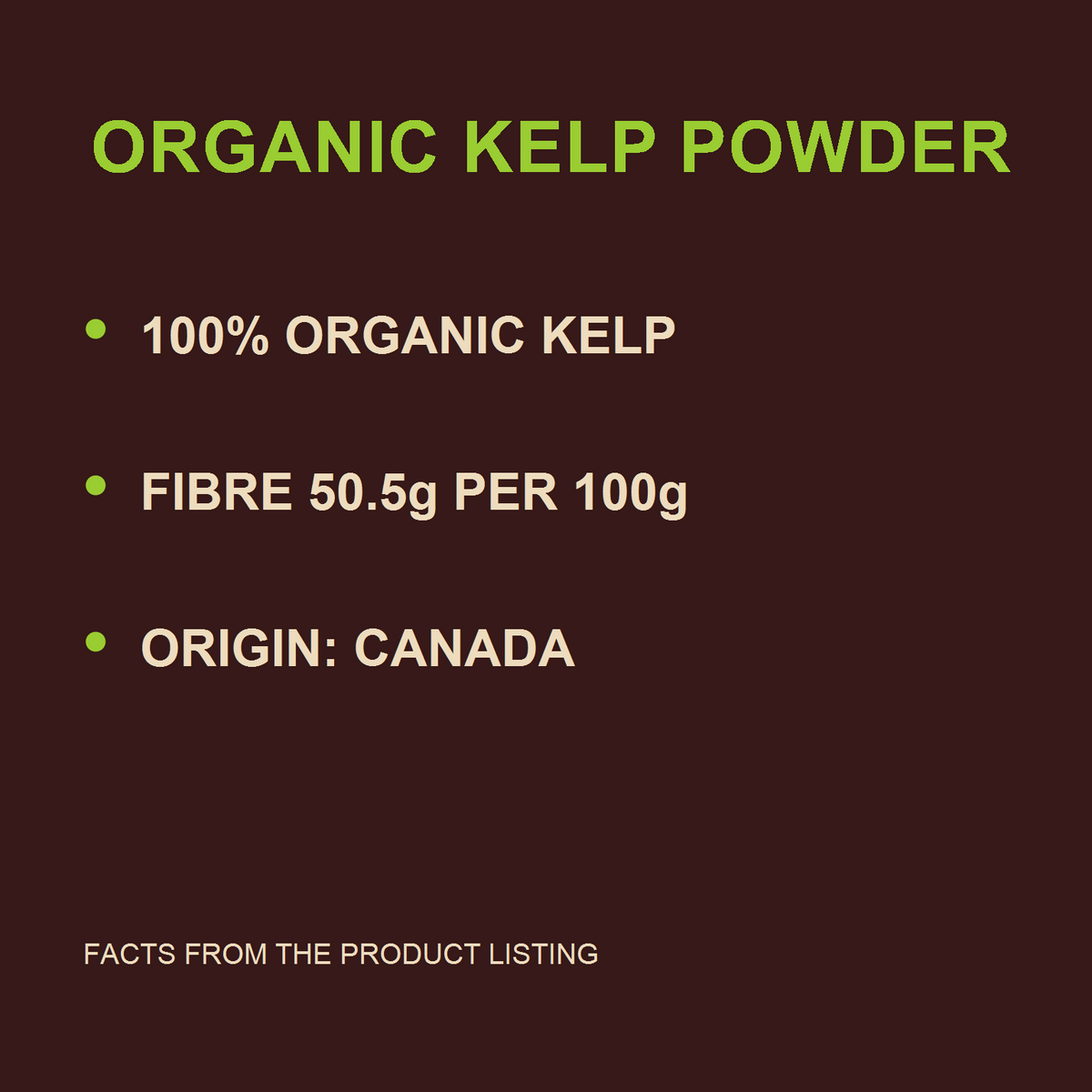 Kelp Powder Organic