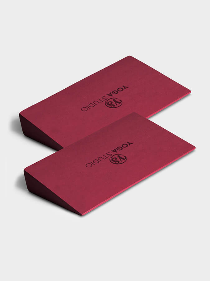 Yoga Studio EVA Foam Half Wedges Twin Pack Pair