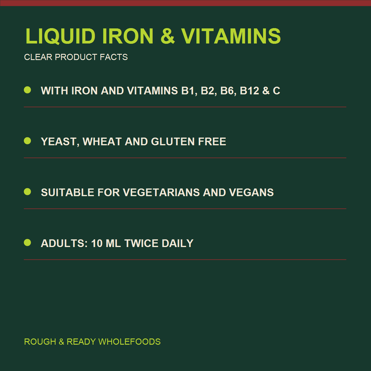 Floradix liquid iron & vitamins, yeast- & gluten-free