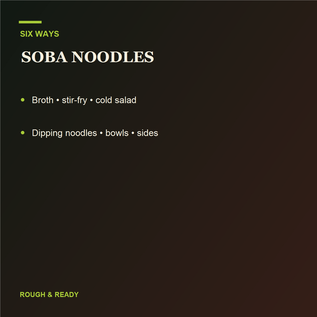 Clearspring Organic Soba Noodles