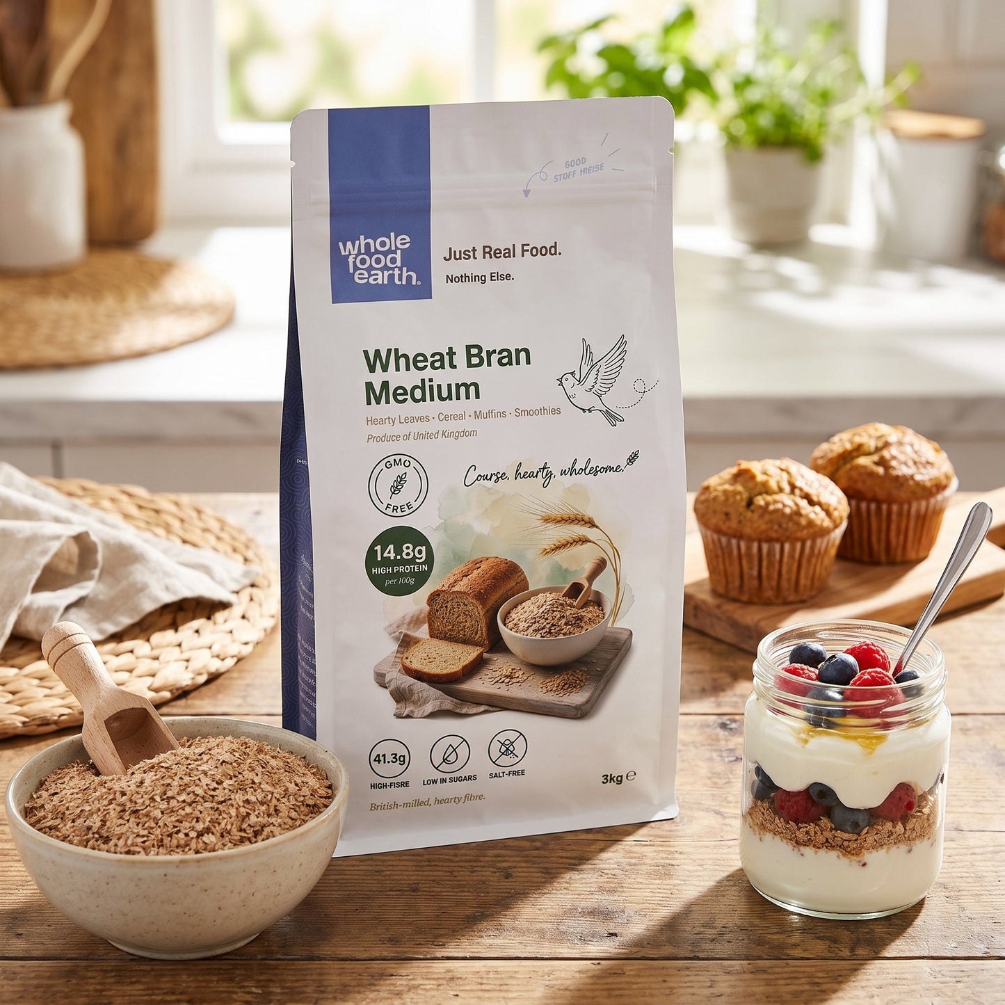 Wheat Bran Medium