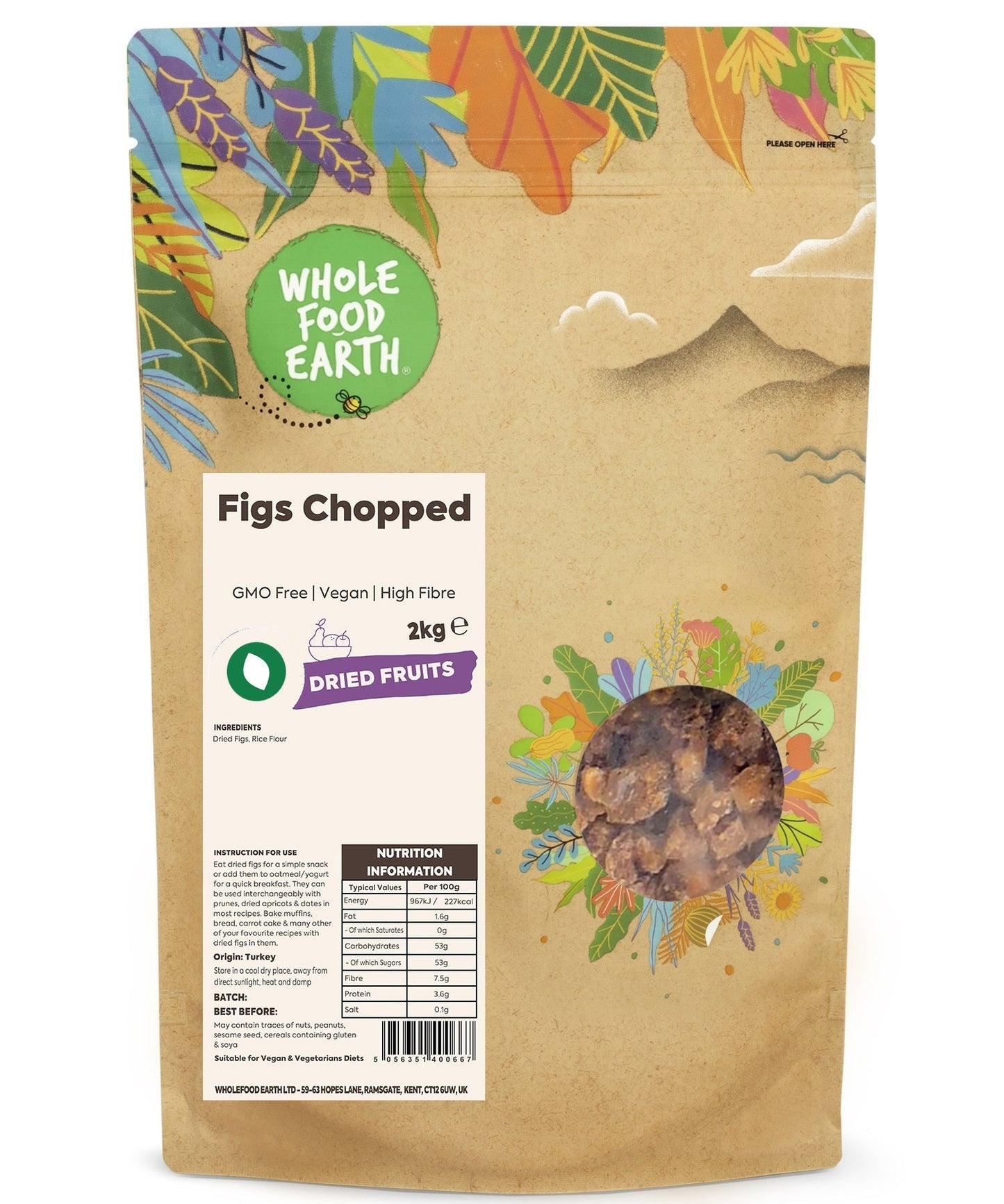 Figs Chopped
