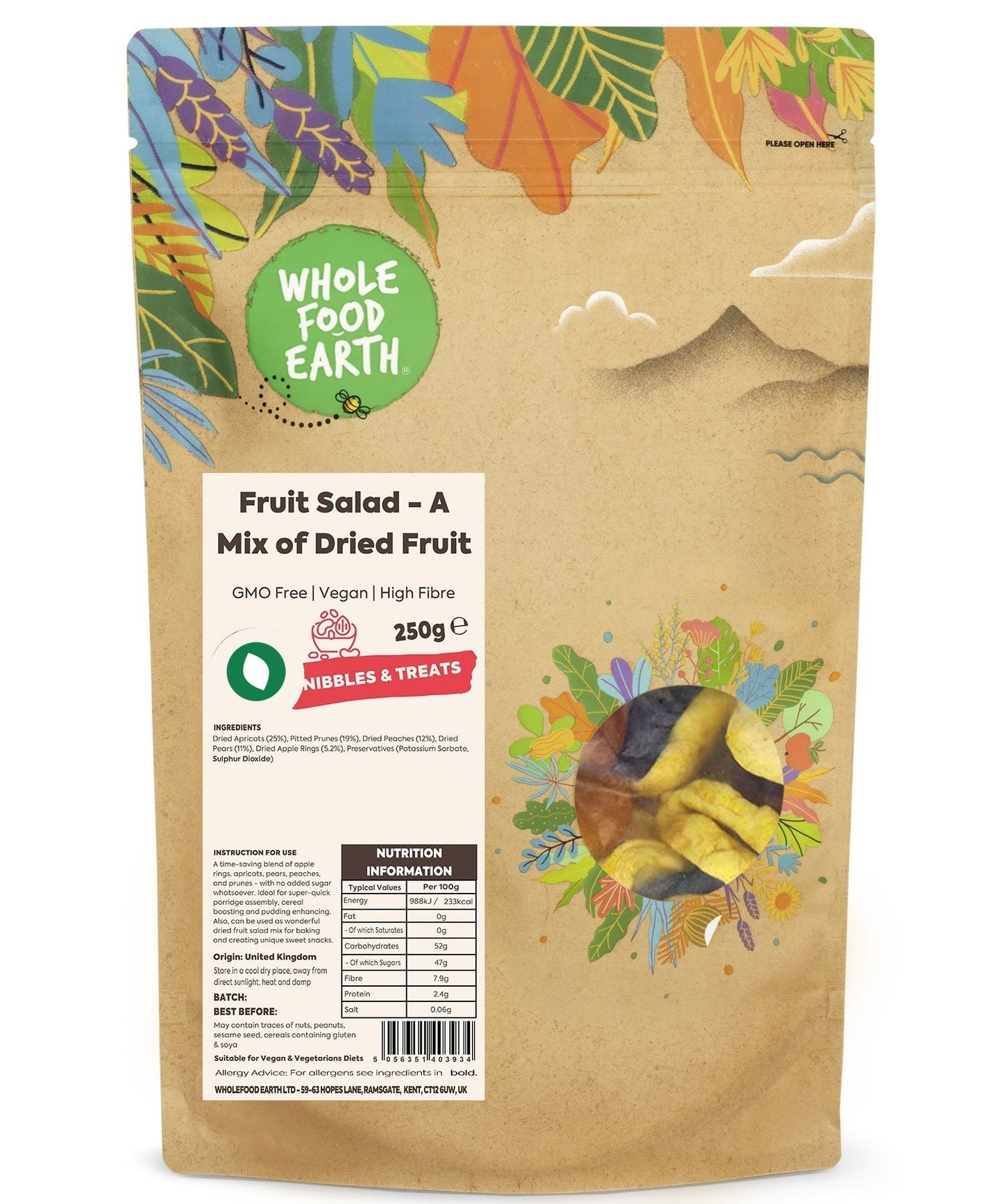 Fruit Salad - A Mix of Dried Fruit
