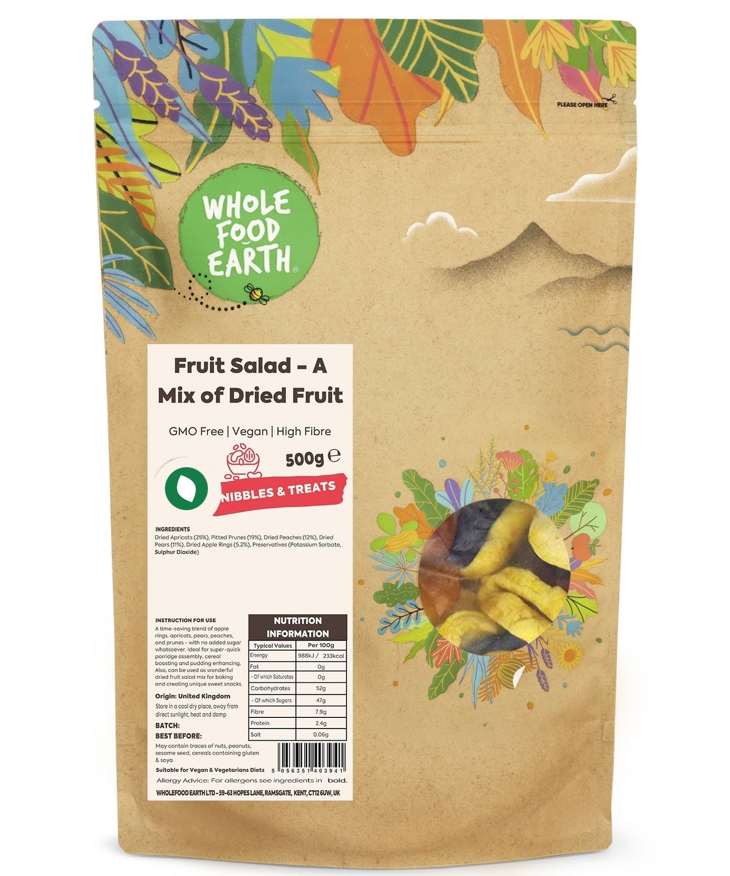 Fruit Salad - A Mix of Dried Fruit