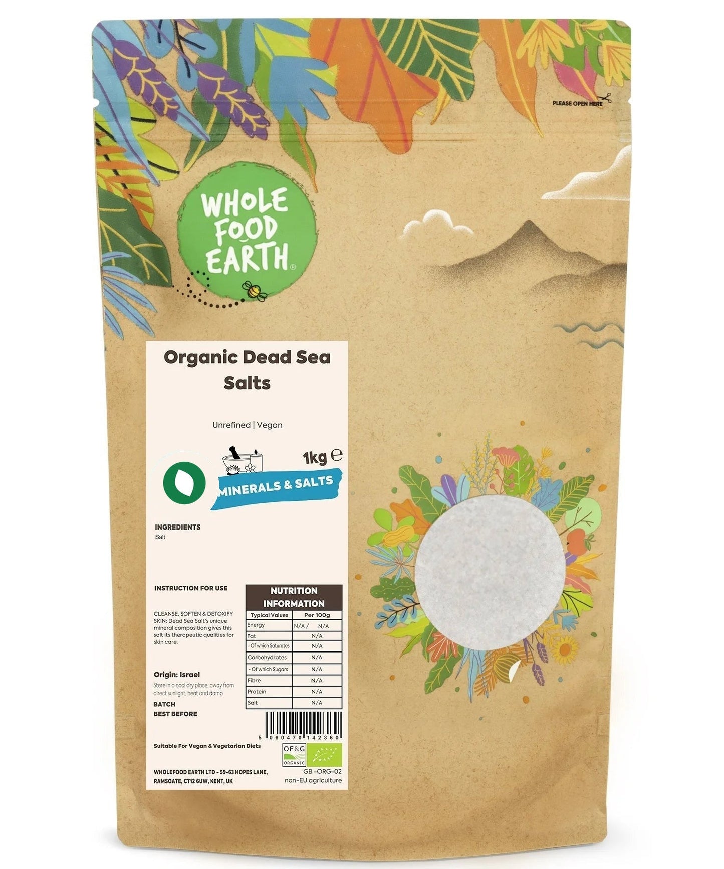 Organic Dead Sea Salts