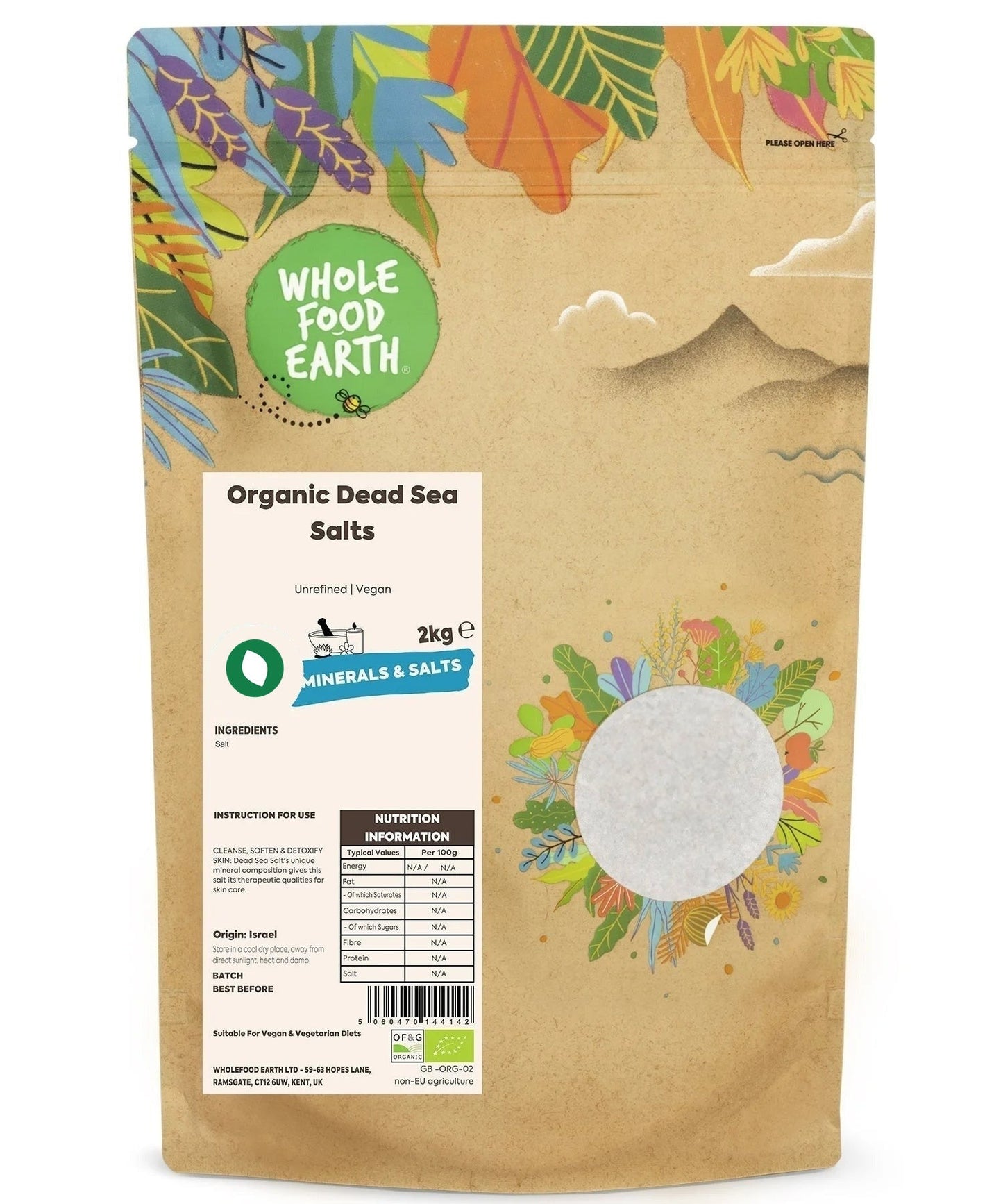 Organic Dead Sea Salts