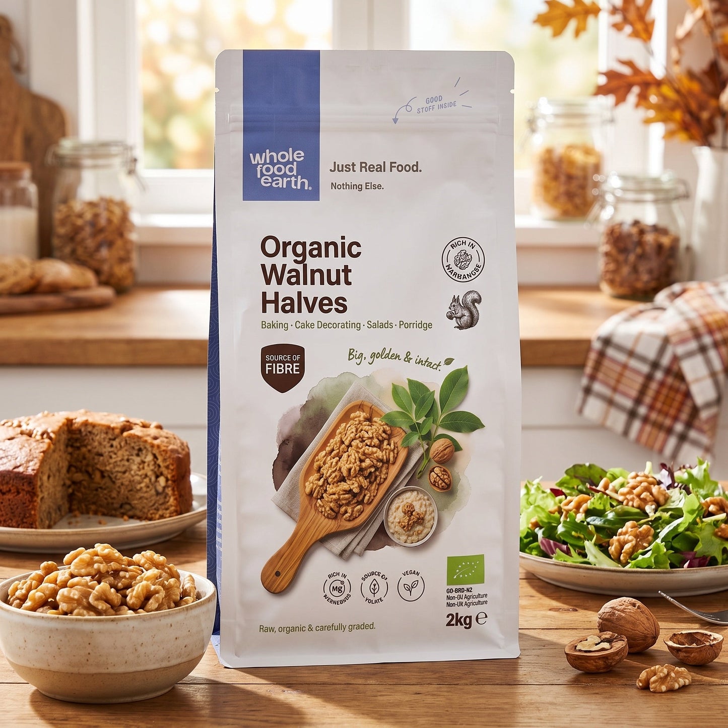 Organic Walnut Halves